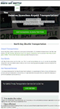 Mobile Screenshot of northbayshuttle.net